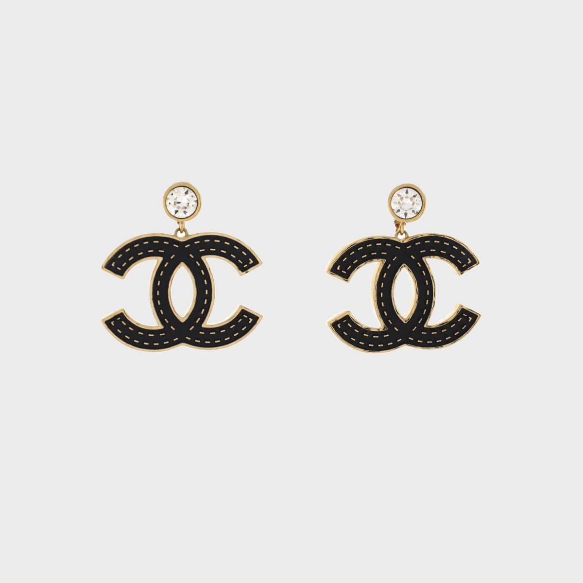 Chanel CC Drop Clip-On