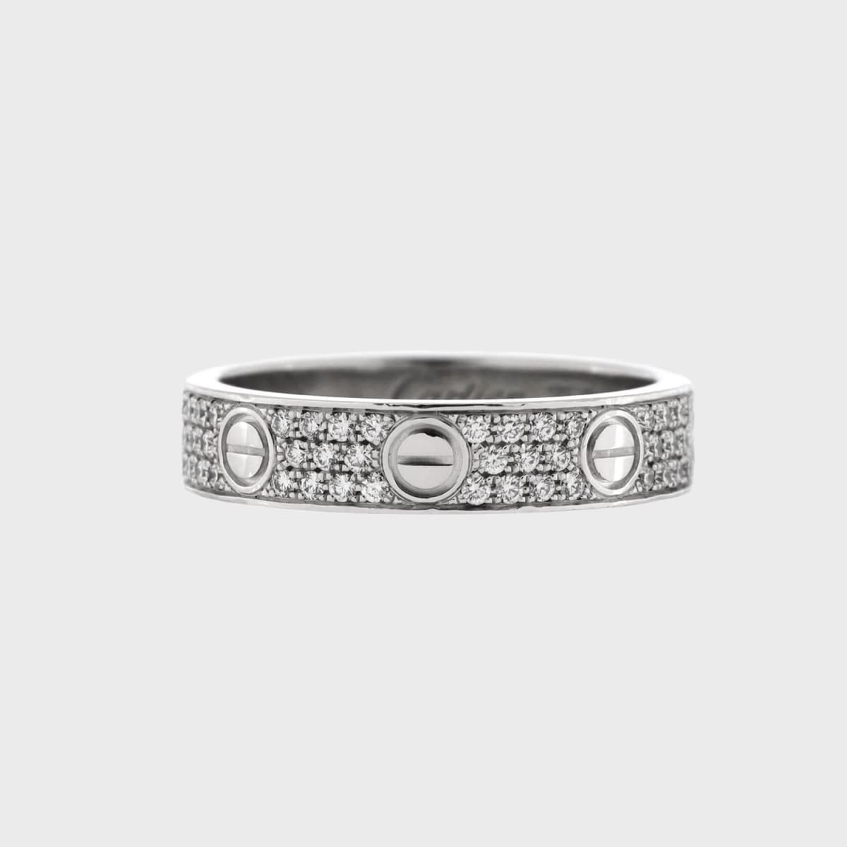 Cartier Love Band Pave