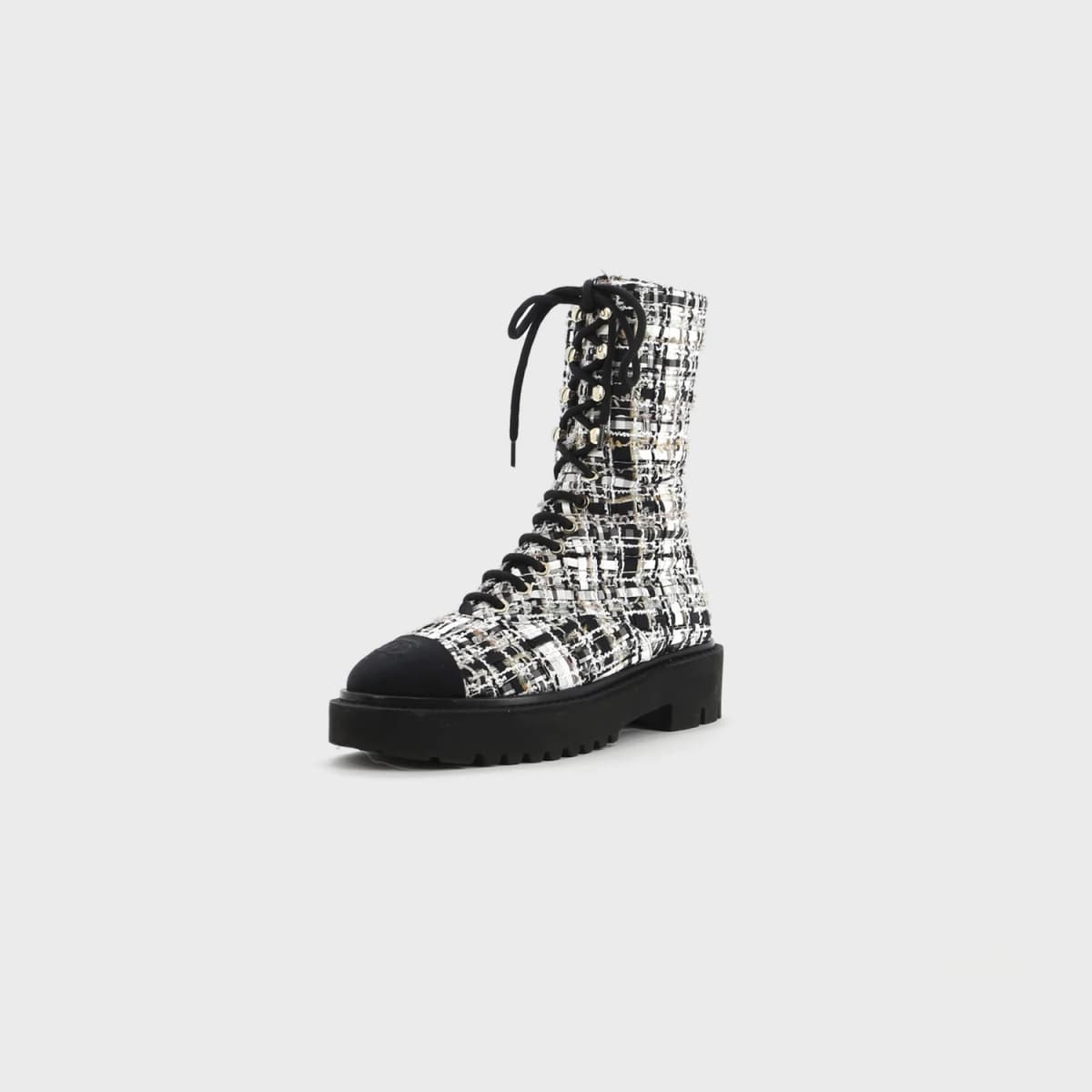 Chanel Cap Toe Combat
