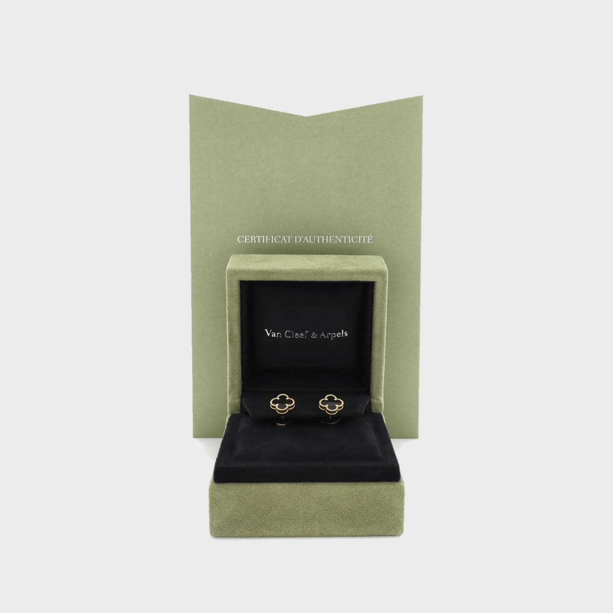 Van Cleef &amp; Arpels Earrings Onyx
