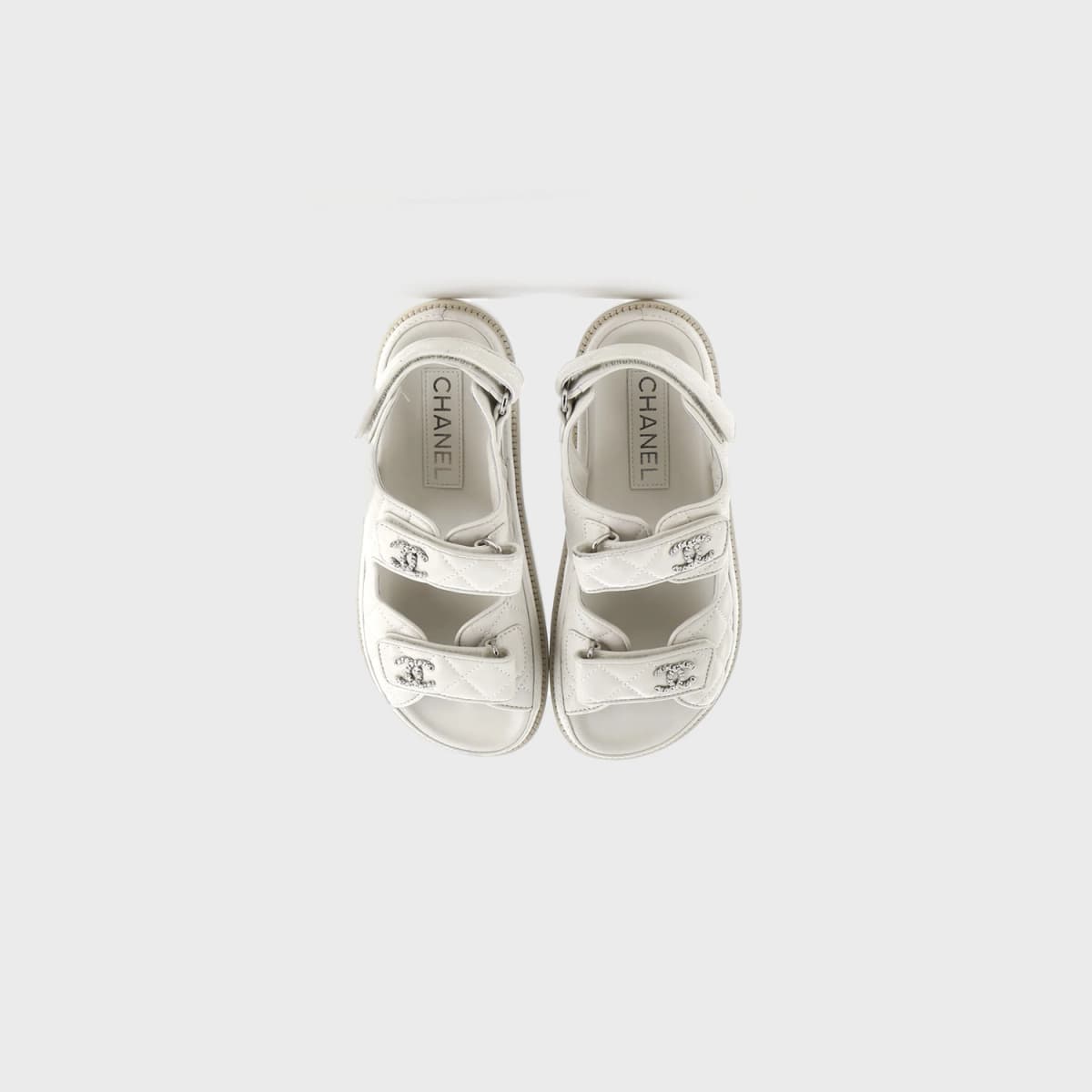 Chanel Velcro Dad Sandals