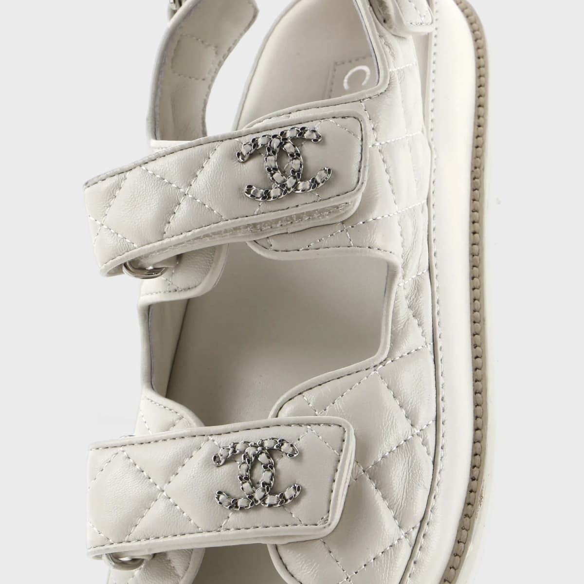 Chanel Velcro Dad Sandals