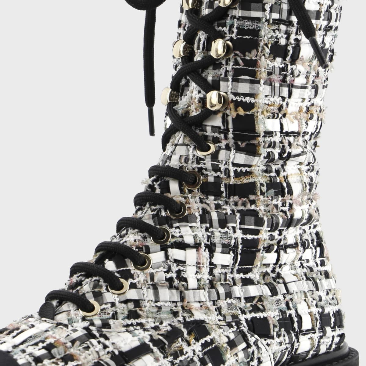 Chanel Cap Toe Combat