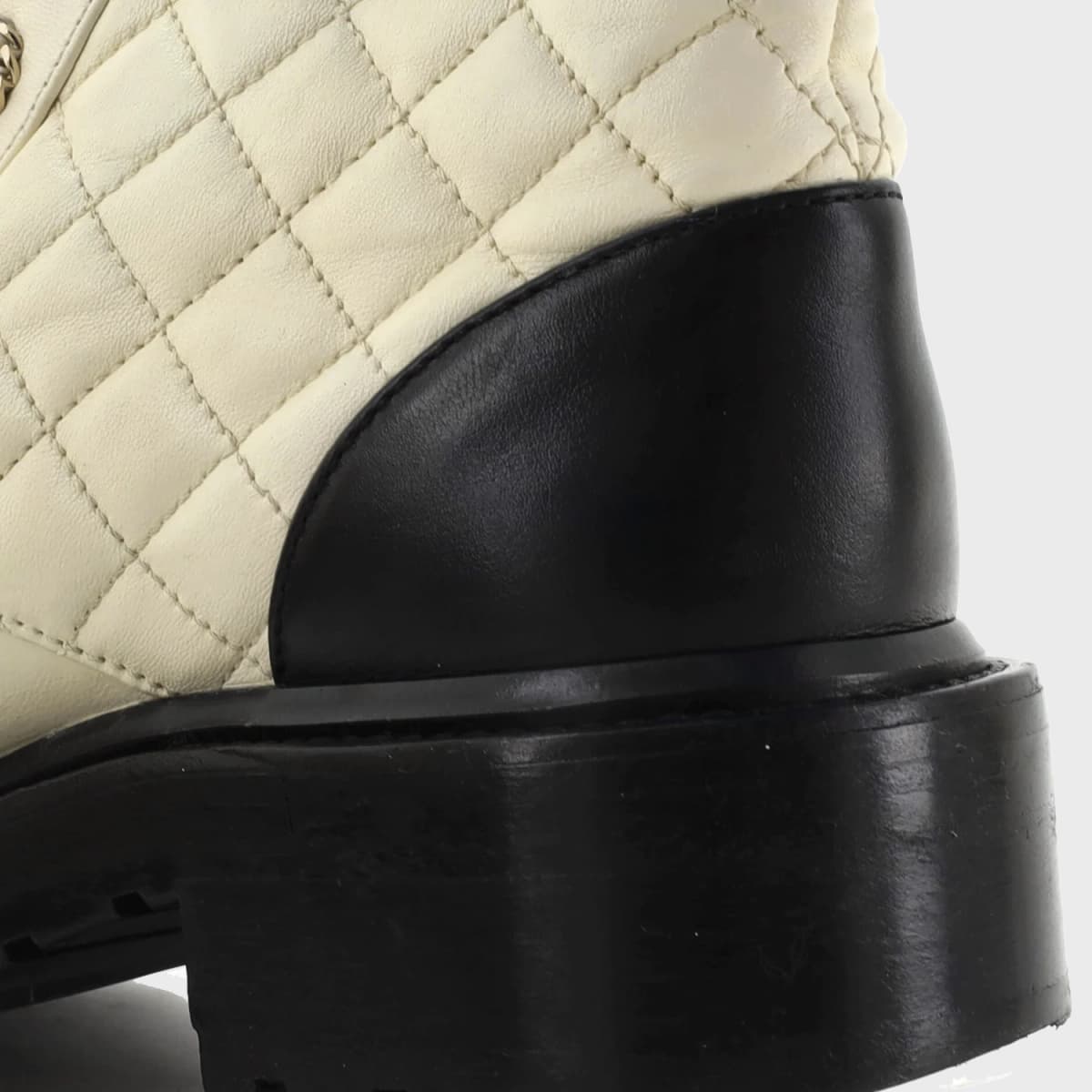 Chanel Chain CC Cap Toe Lace