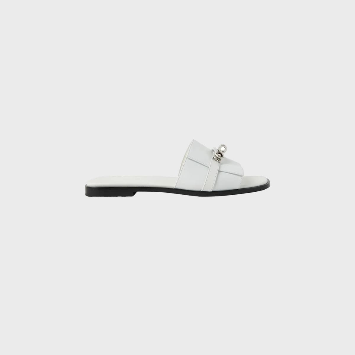 Hermes Leather mules