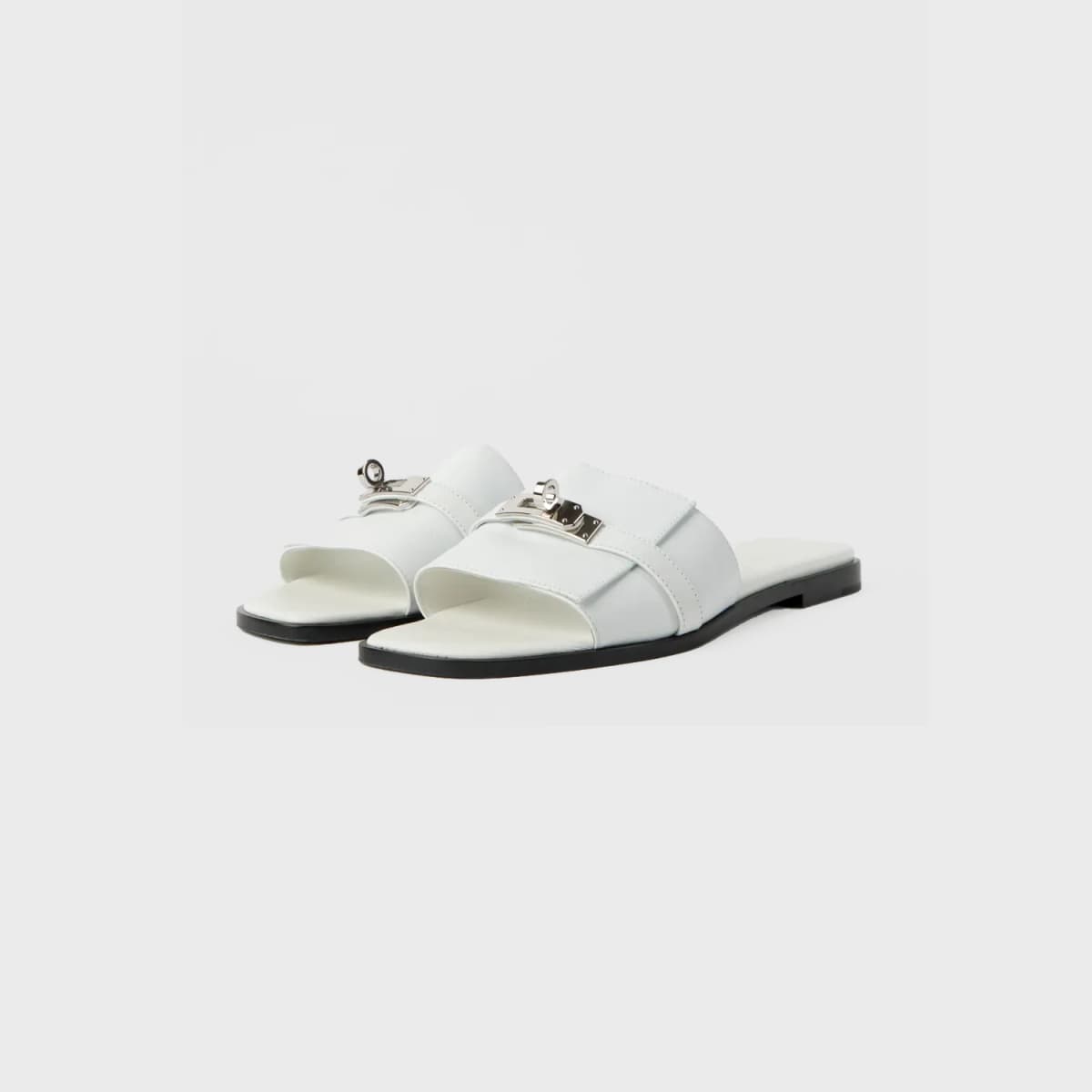 Hermes Leather mules