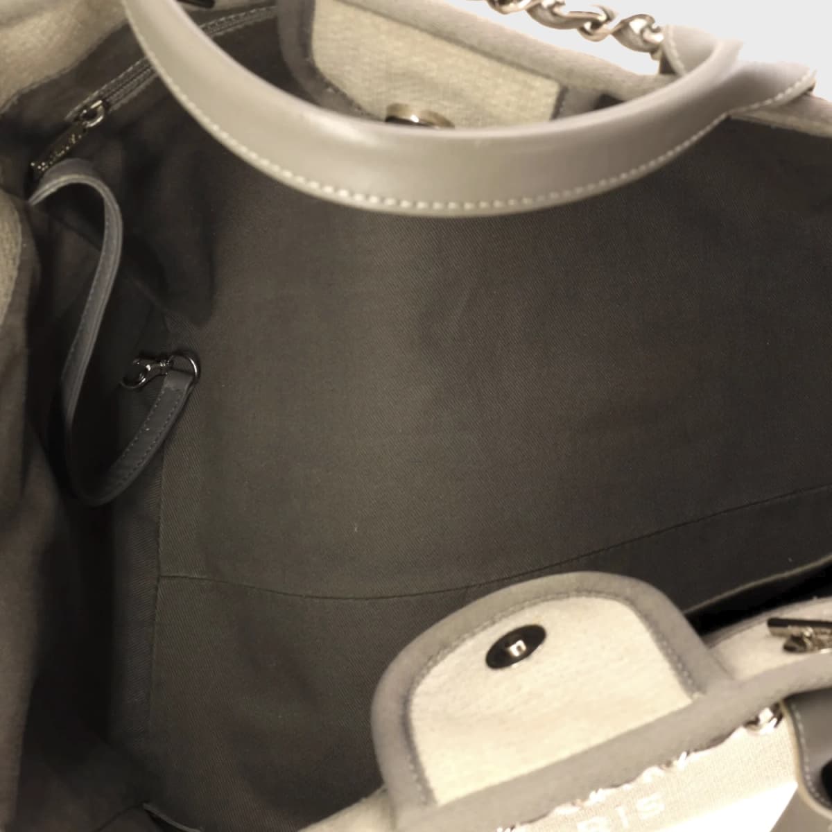 Chanel Deauville Tote Wool