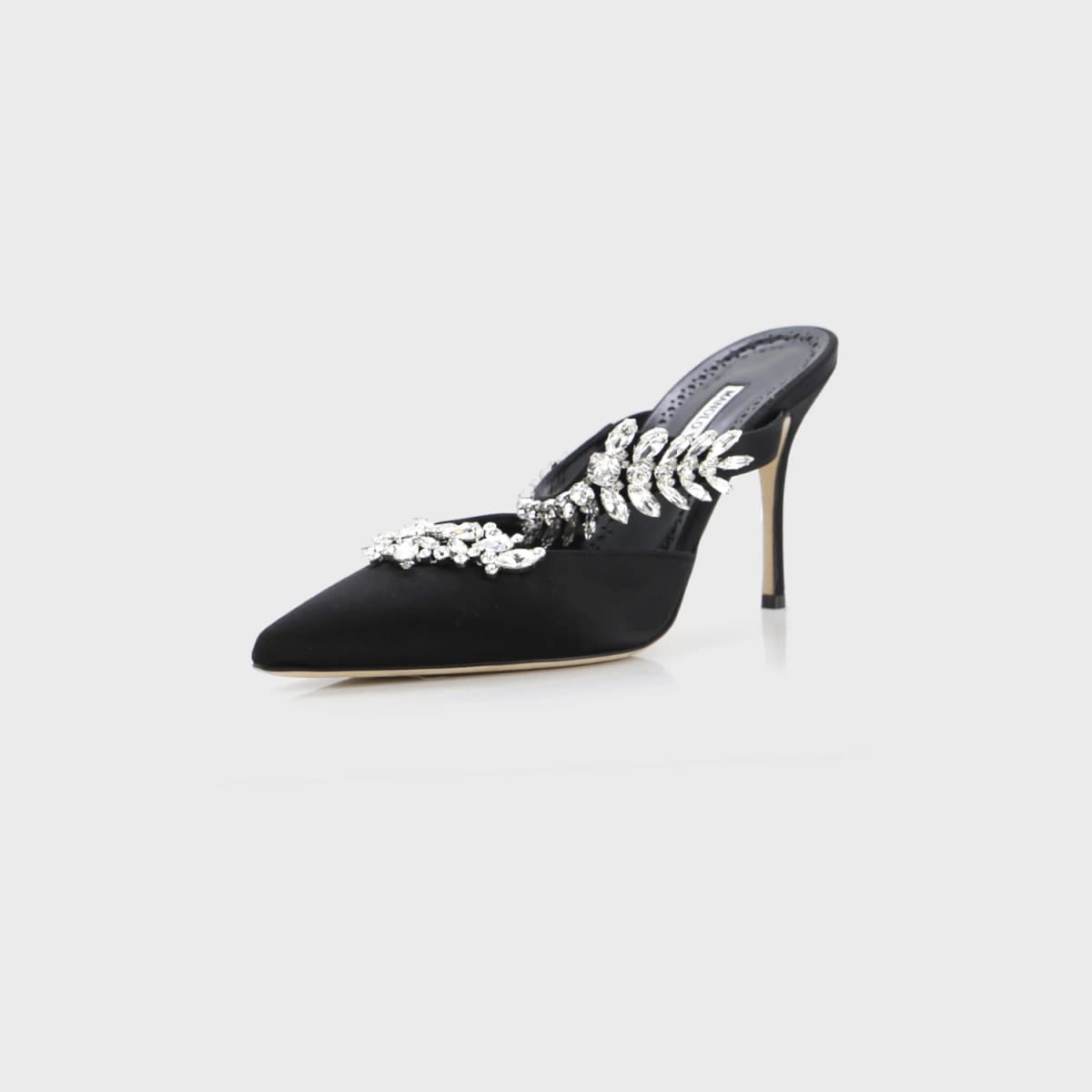 Manolo Blahnik Lurum Heeled Mules