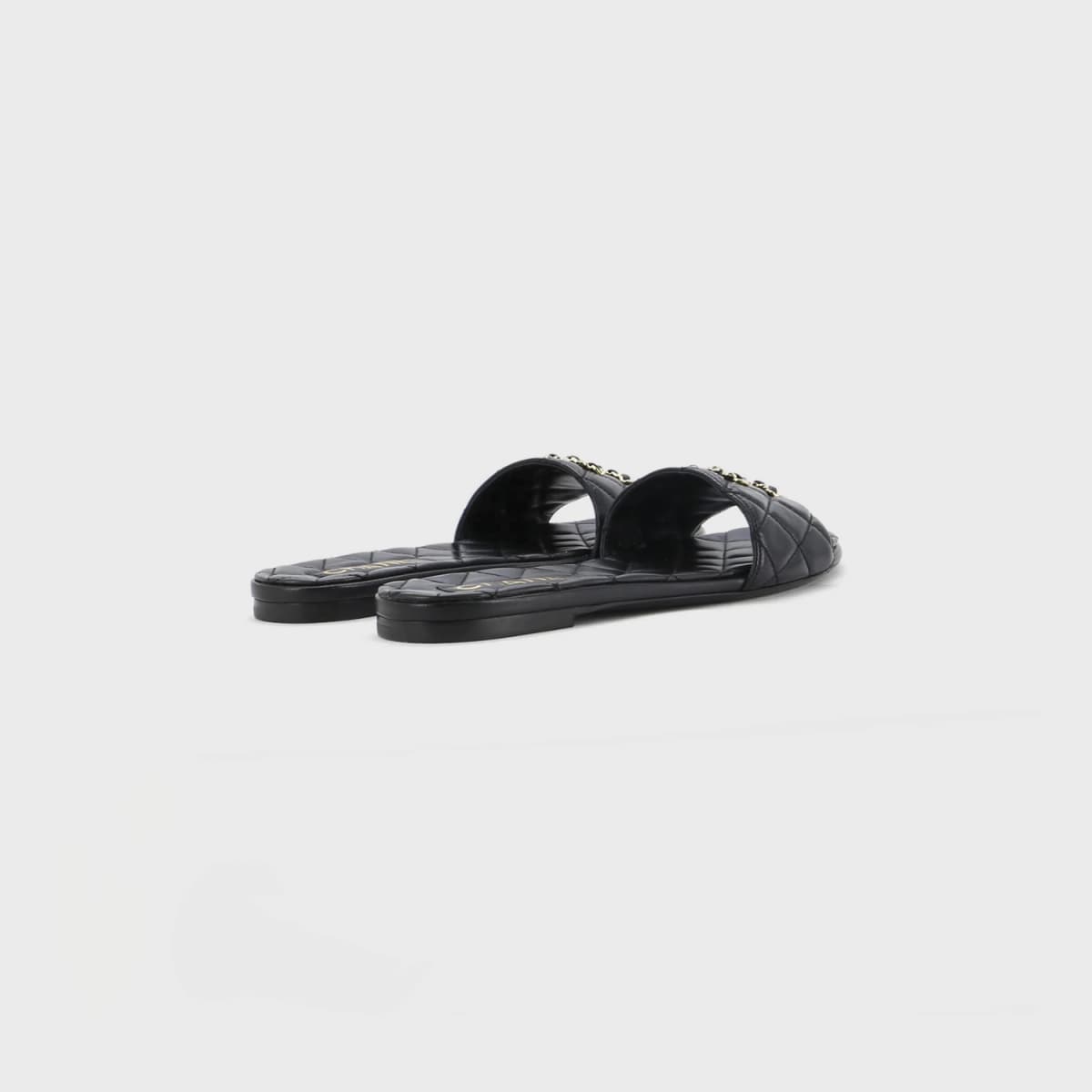 Chanel CC Slide Sandals