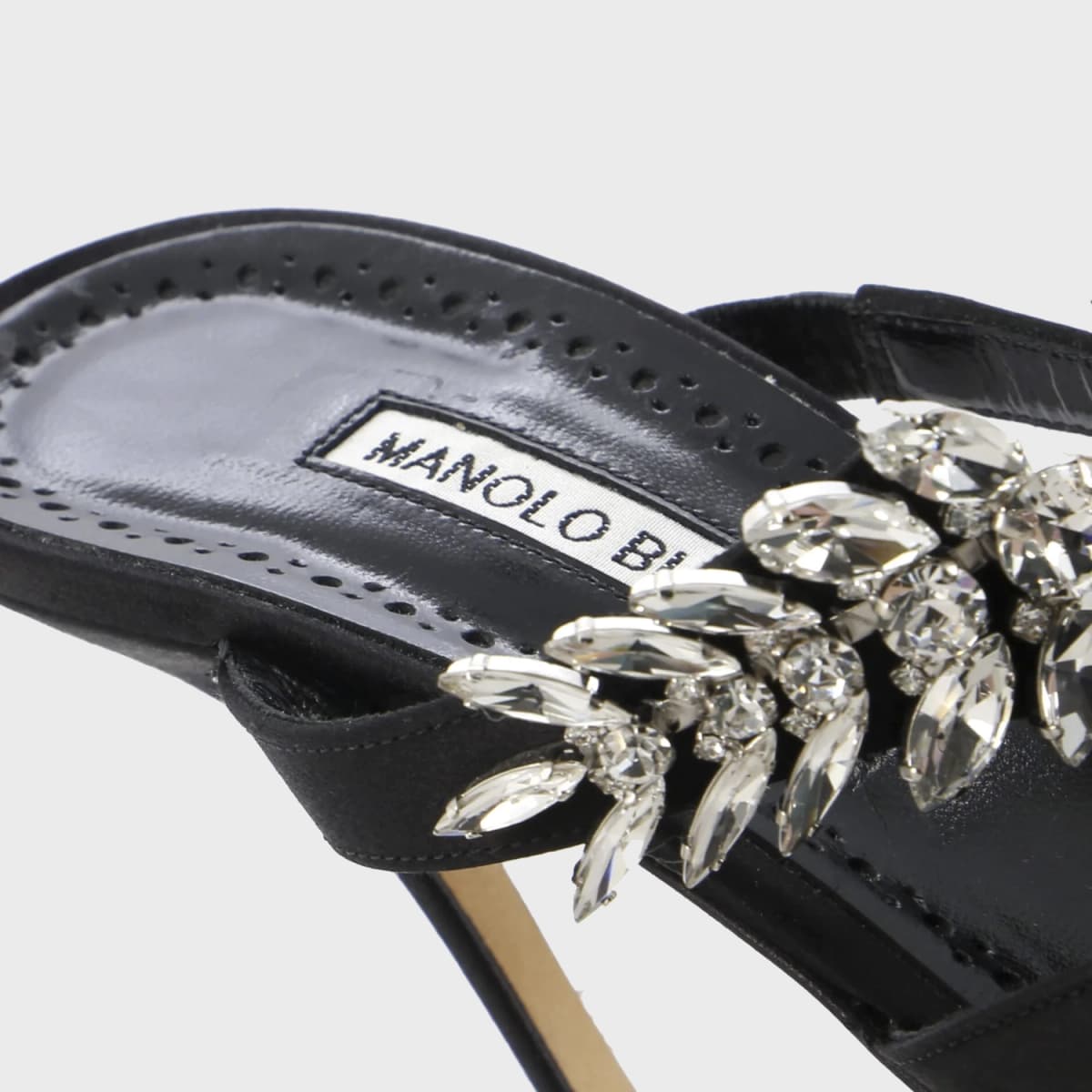 Manolo Blahnik Lurum Heeled Mules