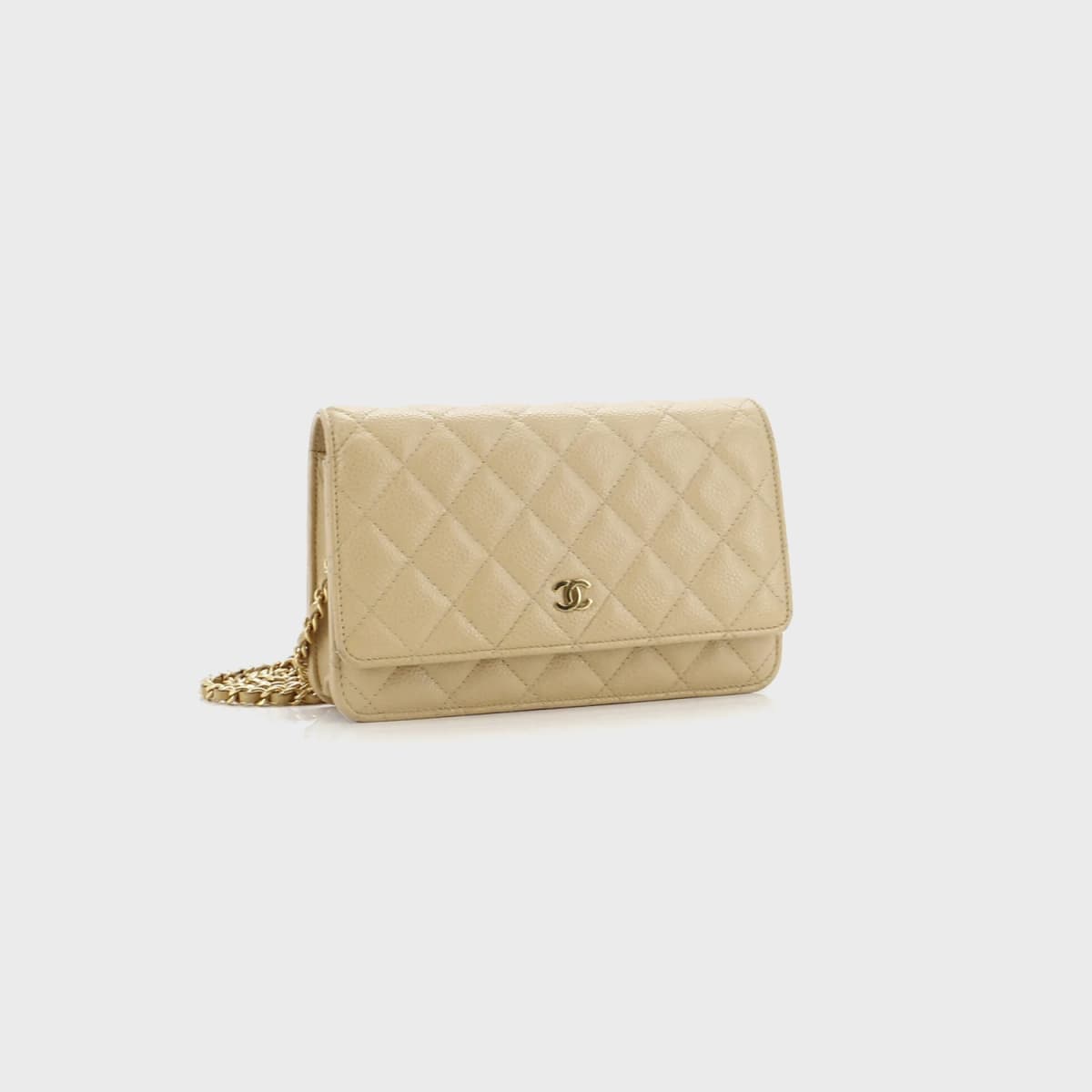 Chanel Chain Quilted Caviar