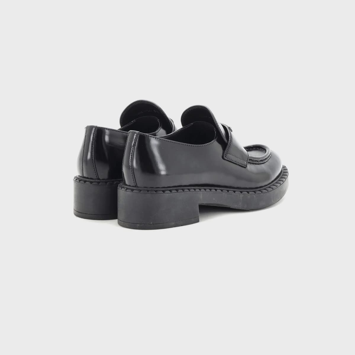 Prada Triangle Loafers