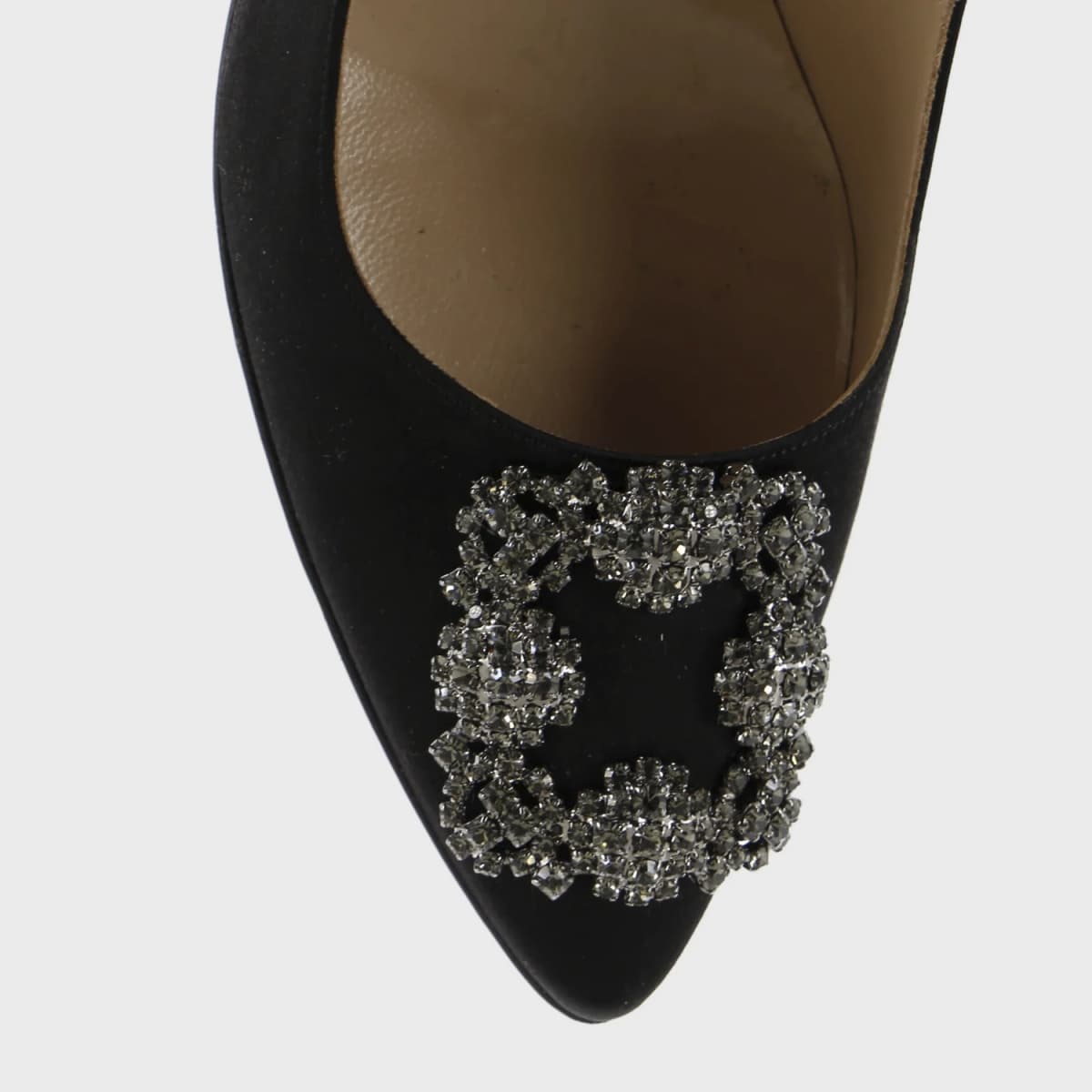 Manolo Blahnik Hangisi Satin 105
