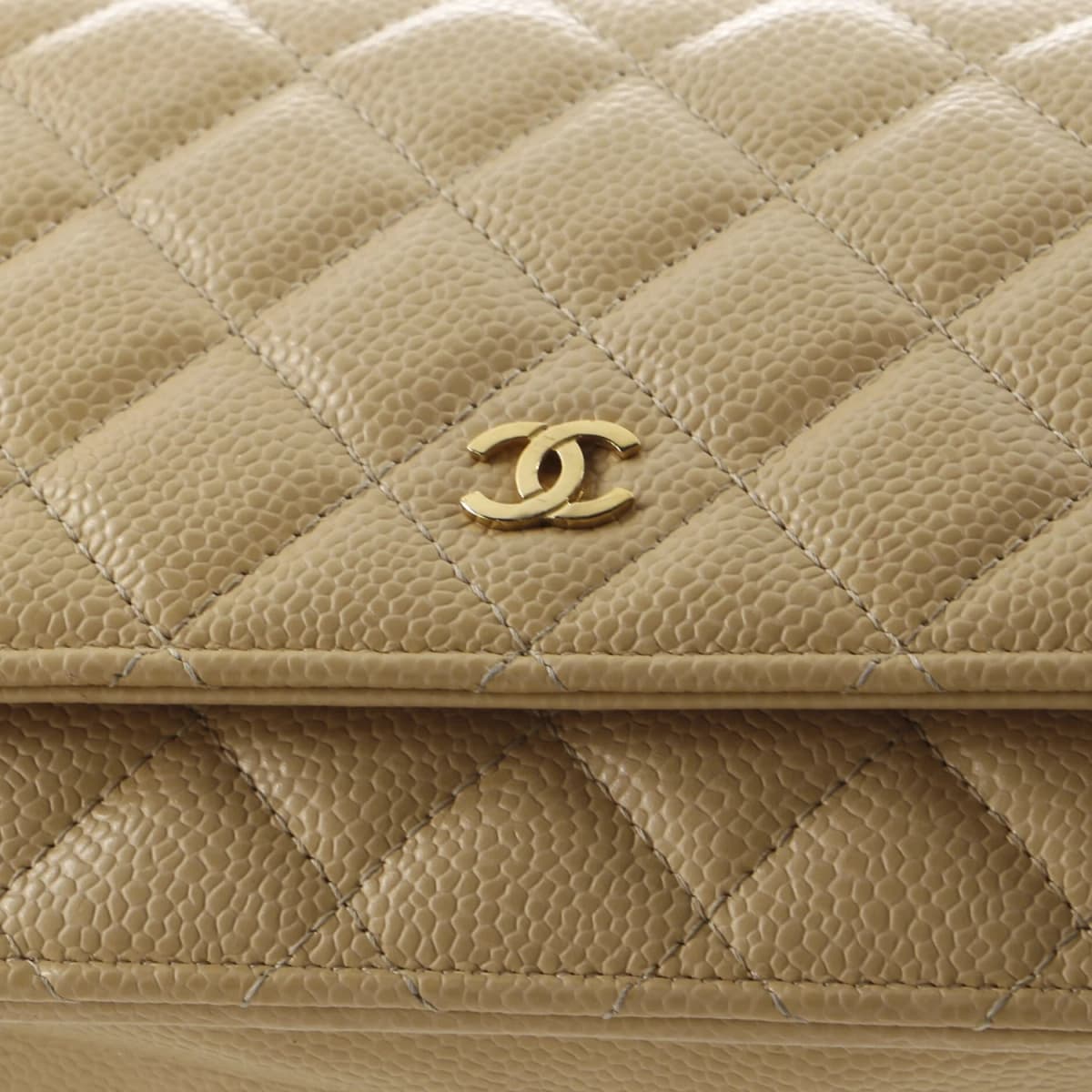 Chanel Chain Quilted Caviar