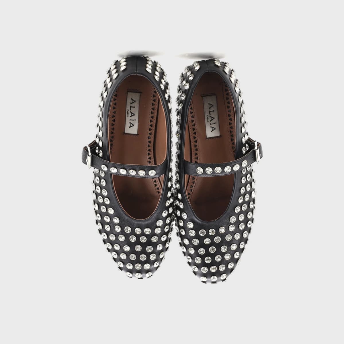 Alaia Buckle Ballerina