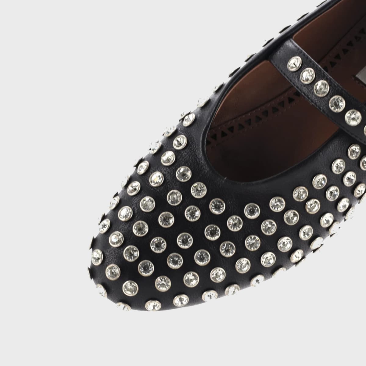 Alaia Buckle Ballerina