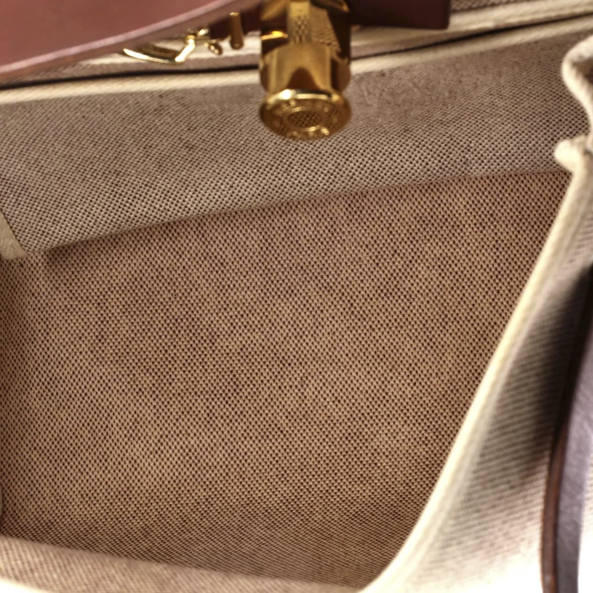 Hermes Herbag Toile