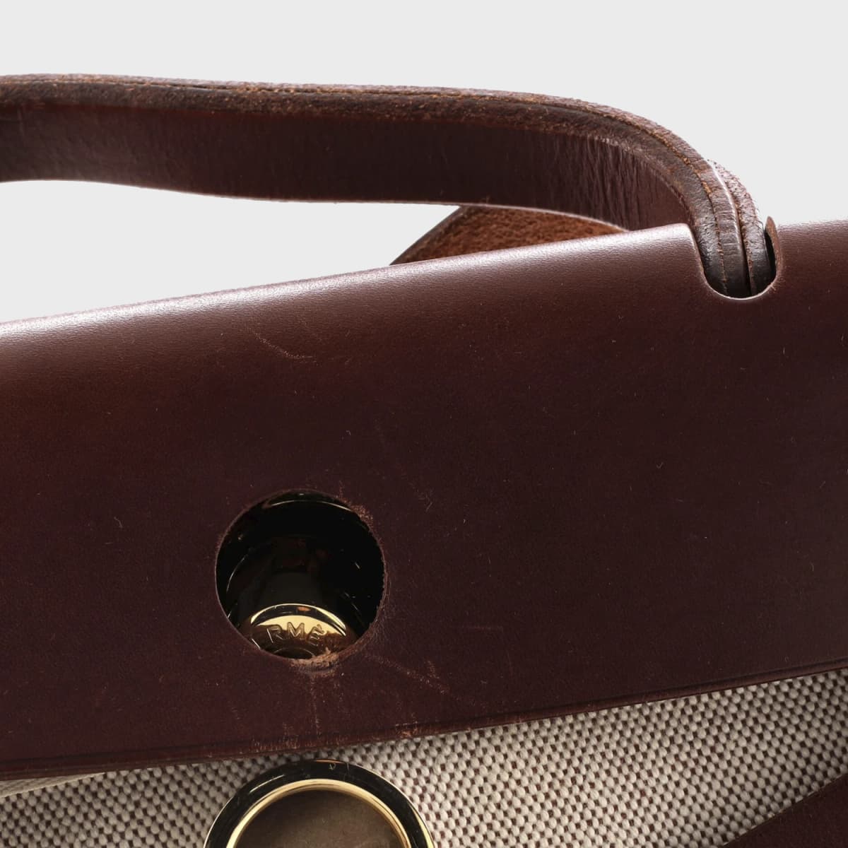 Hermes Herbag Toile