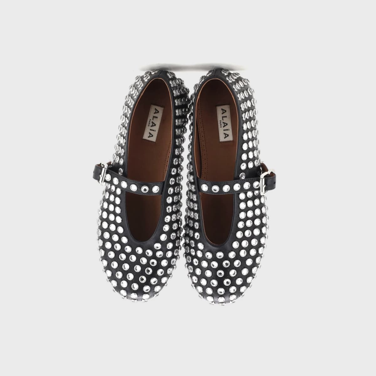 Alaia Buckle Ballerina
