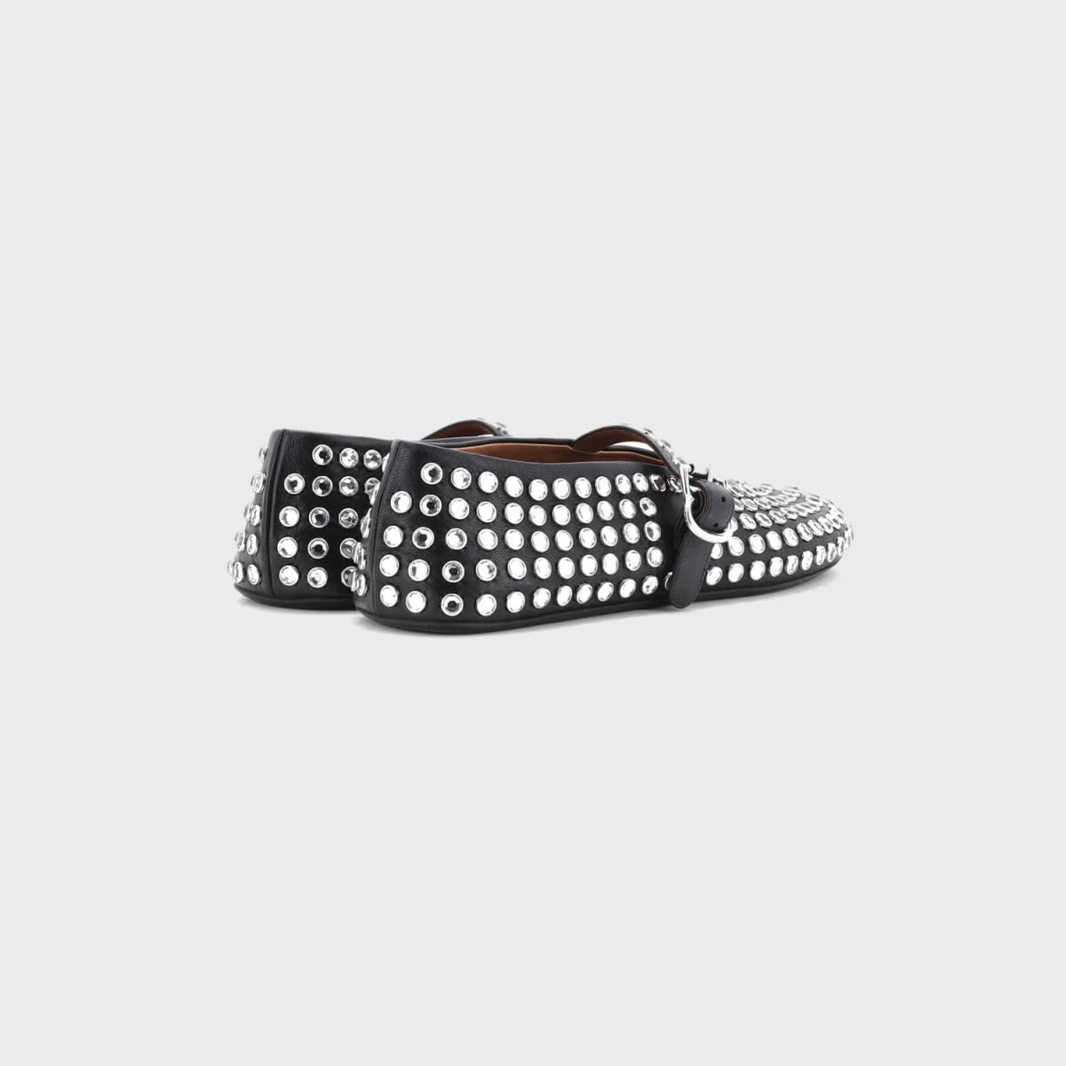 Alaia Buckle Ballerina