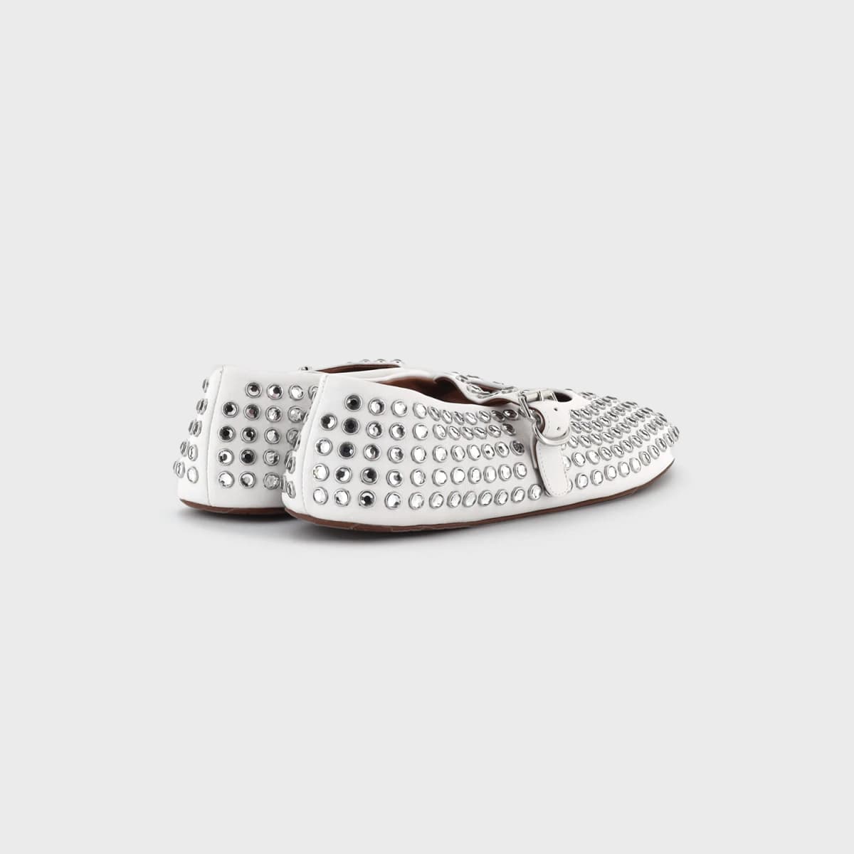 Alaia Buckle Ballerina
