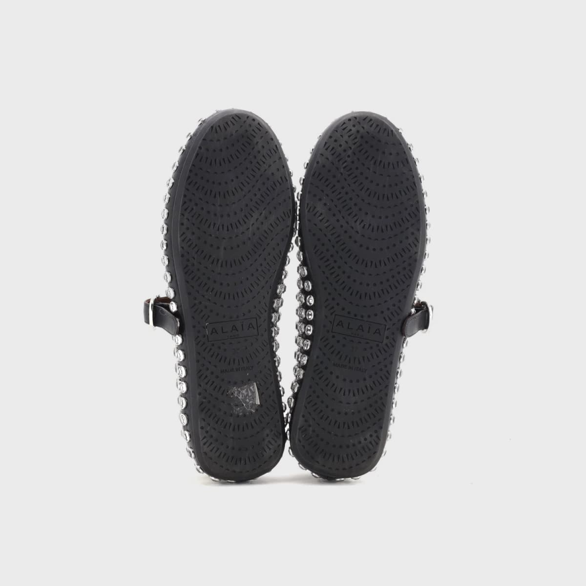 Alaia Buckle Ballerina