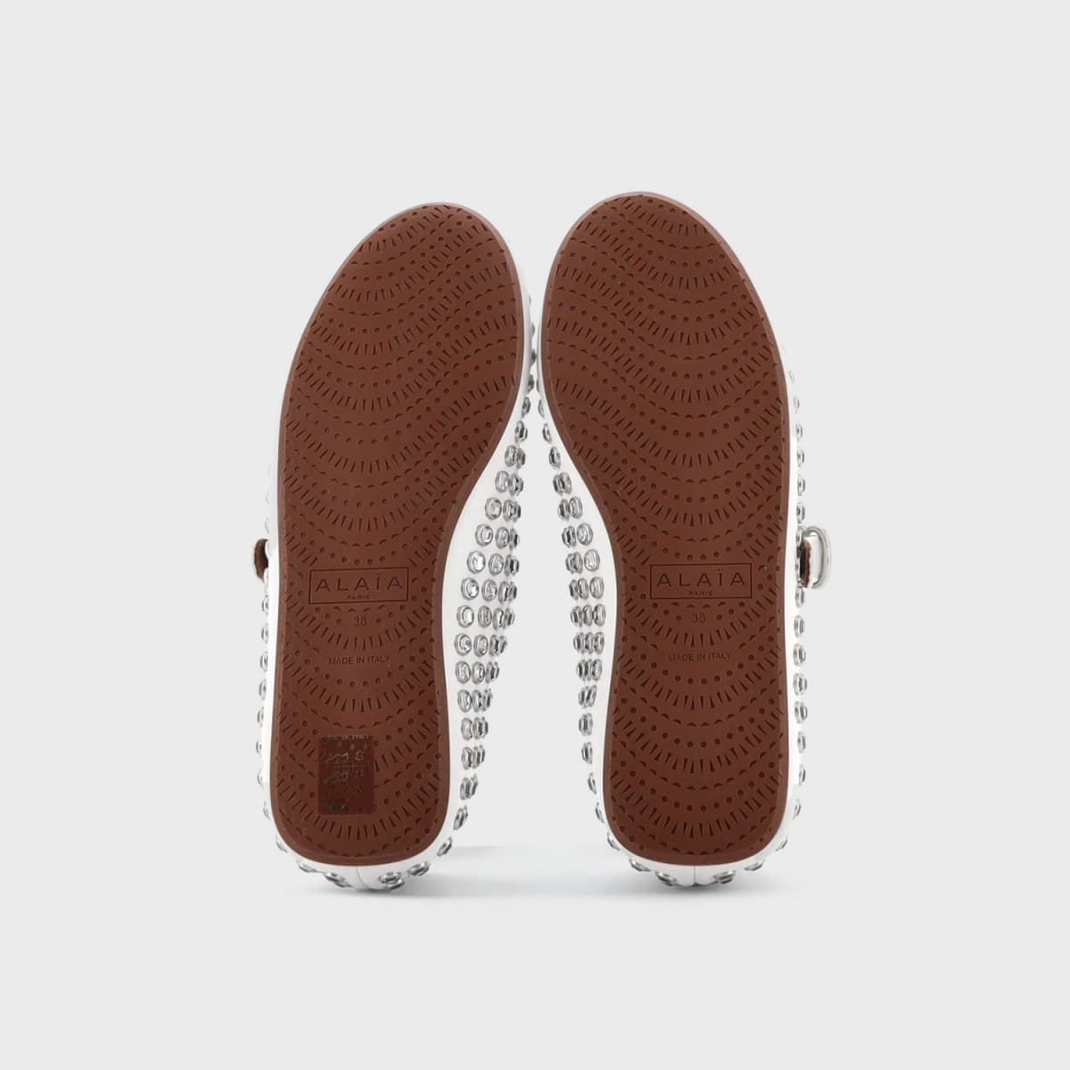 Alaia Buckle Ballerina
