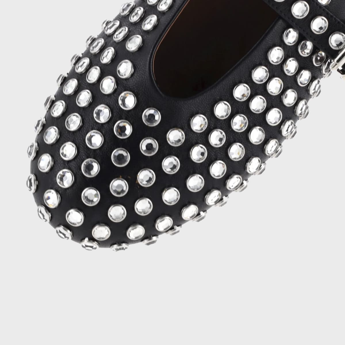 Alaia Buckle Ballerina