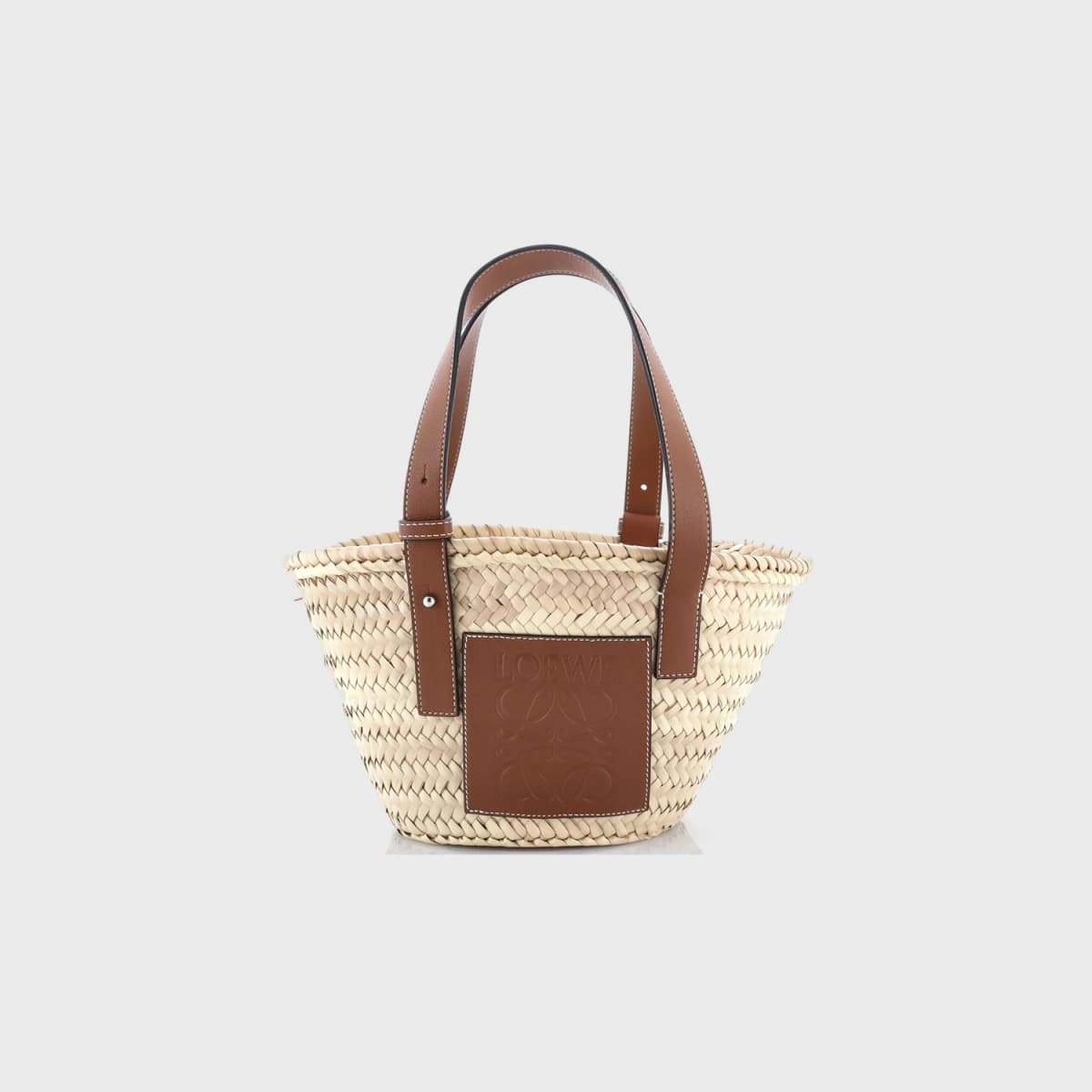 Loewe Basket Tote Raffia Small