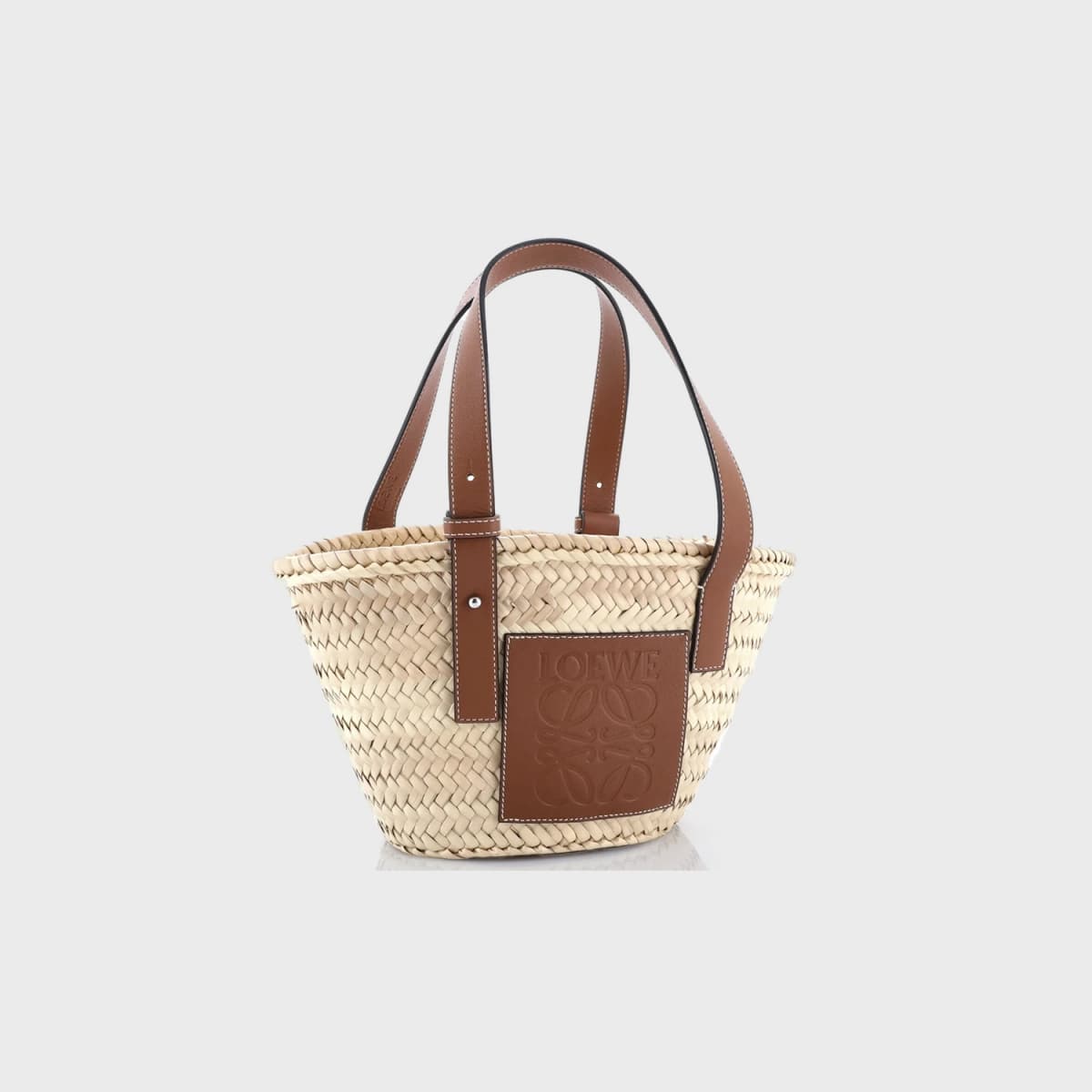 Loewe Basket Tote Raffia Small