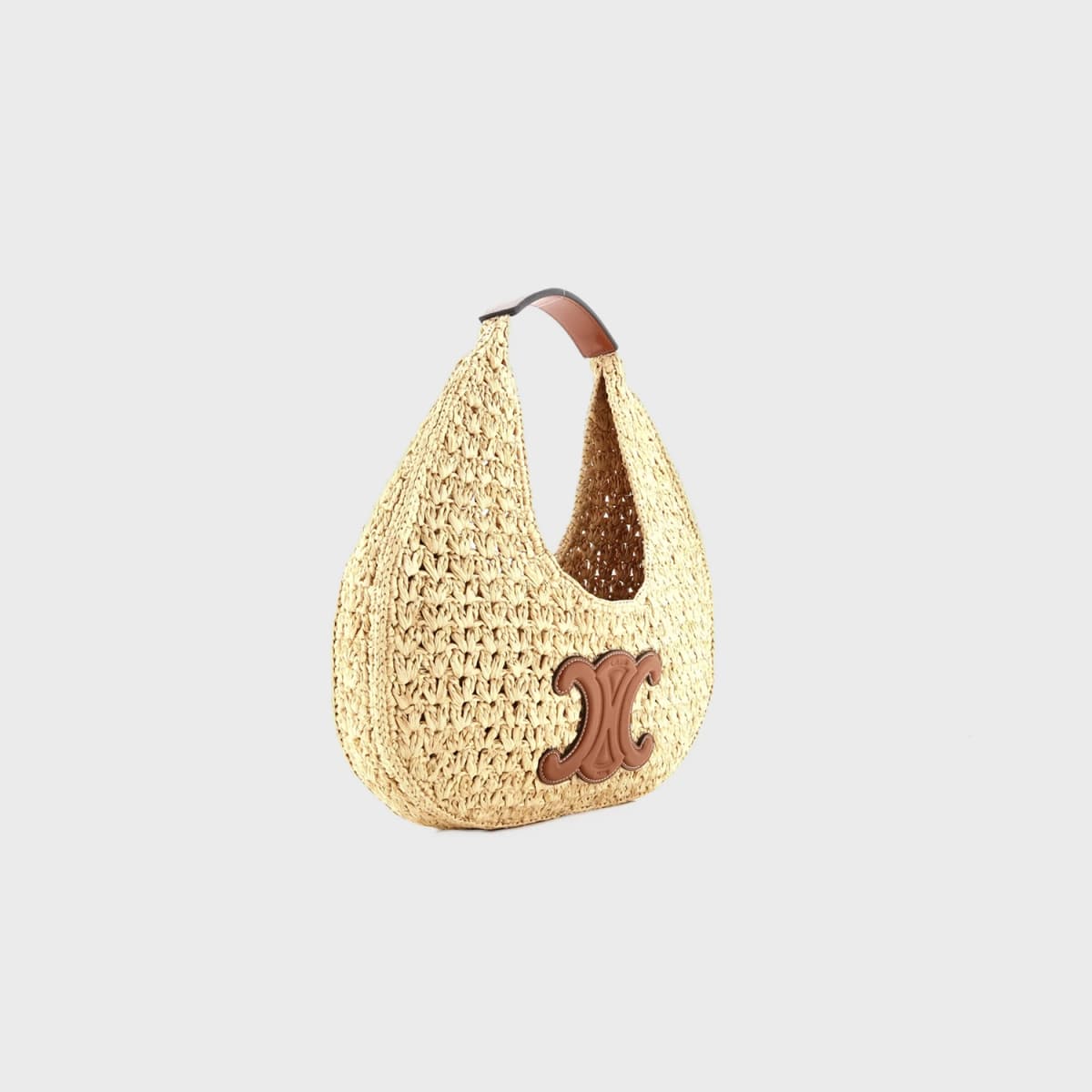 Celine Hobo Raffia