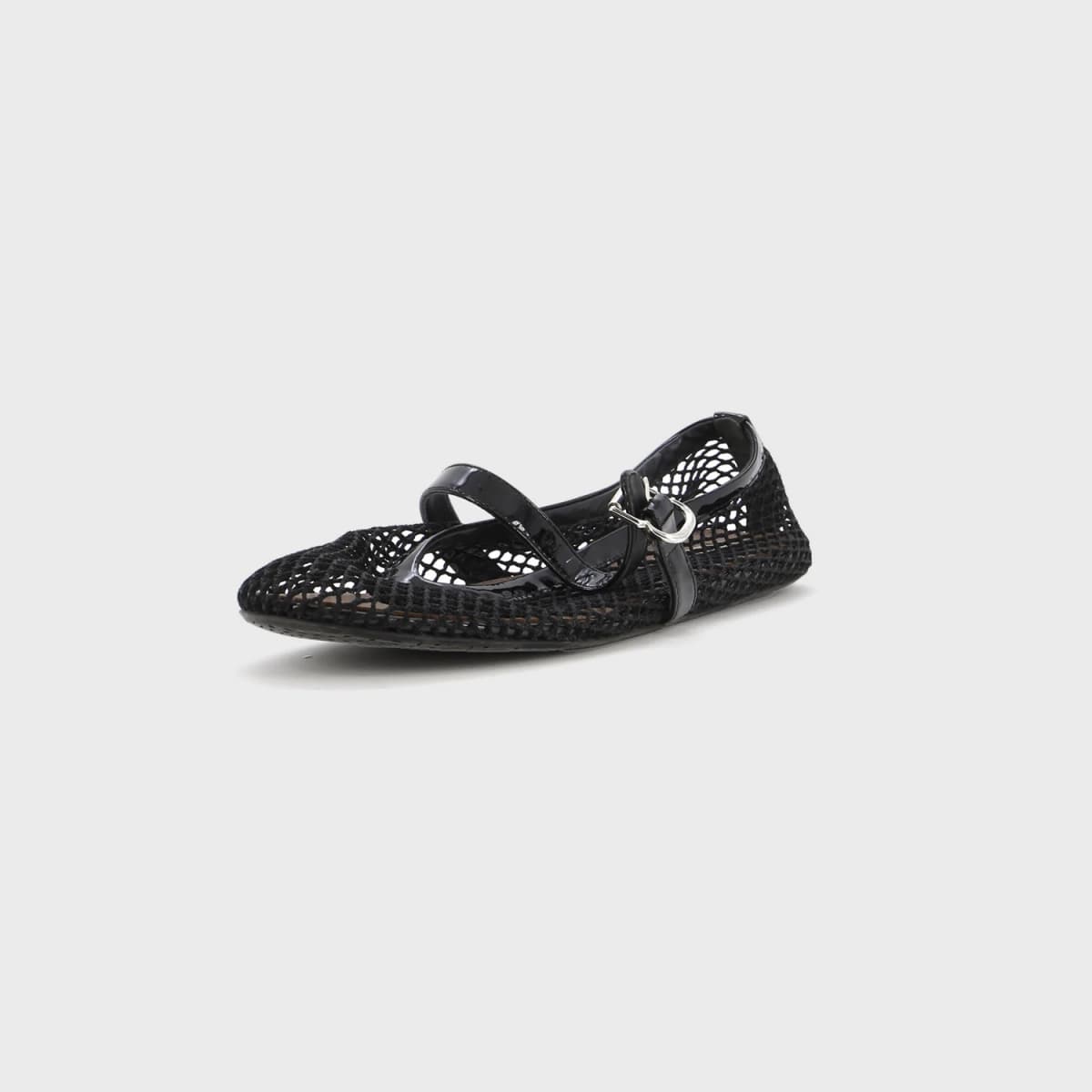 Alaia Buckle Ballerina