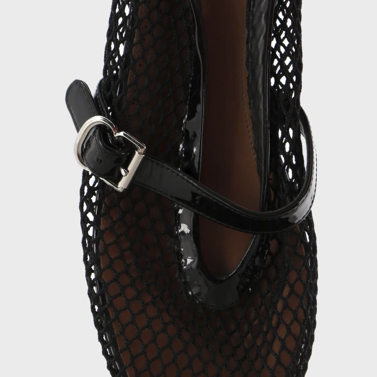Alaia Buckle Ballerina