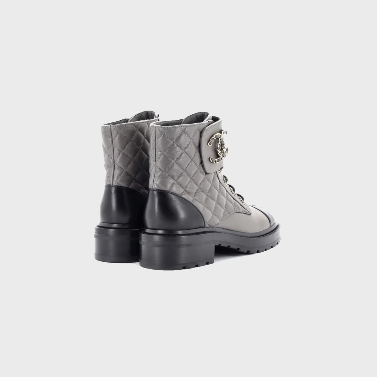 Chanel Chain CC Cap Toe Lace