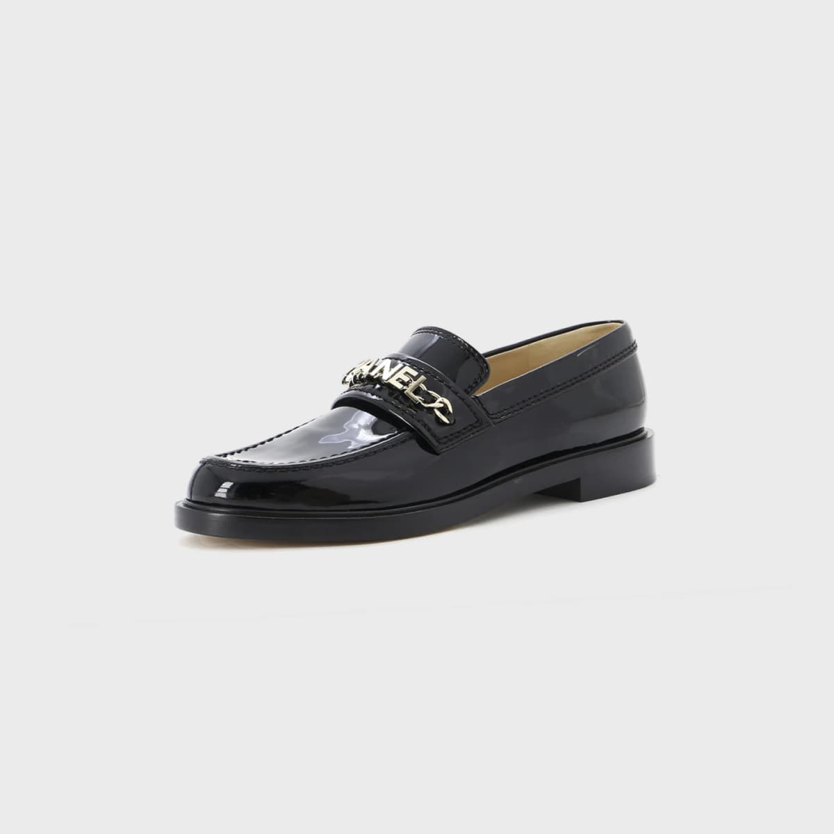 Chanel Logo Loafers