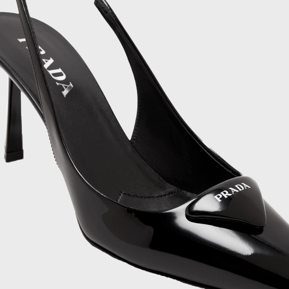 Prada Triangle Slingback