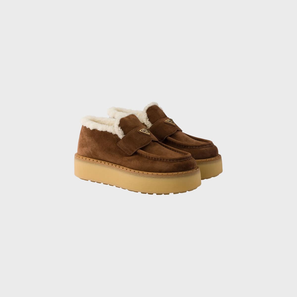 Prada Suede and Shearling