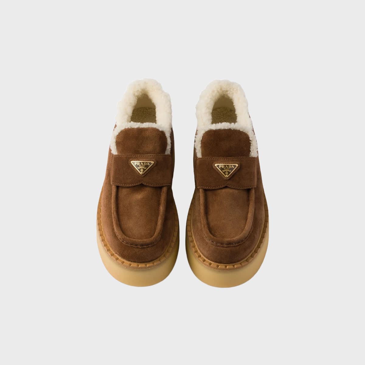Prada Suede and Shearling