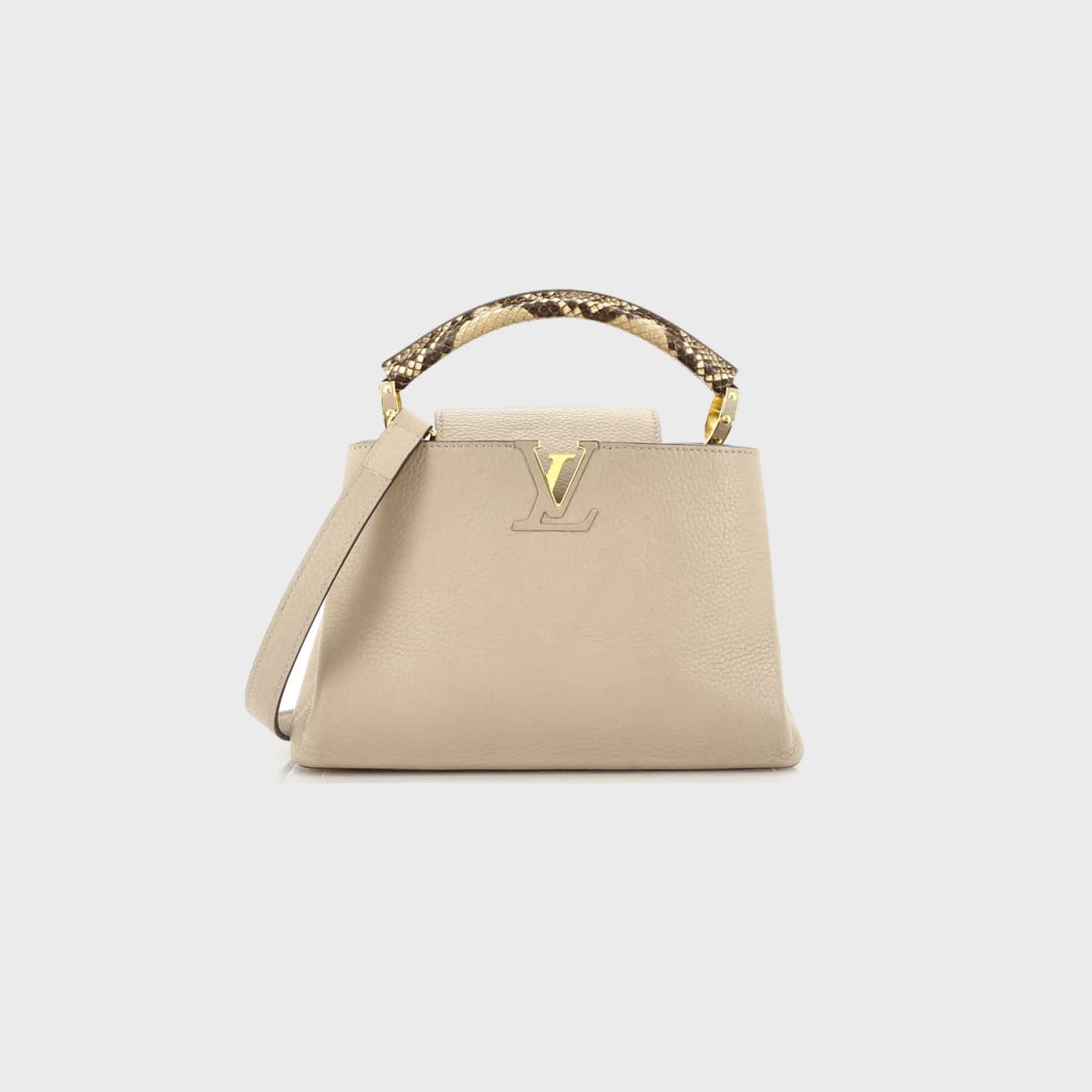 Louis Vuitton Capucines Python BB