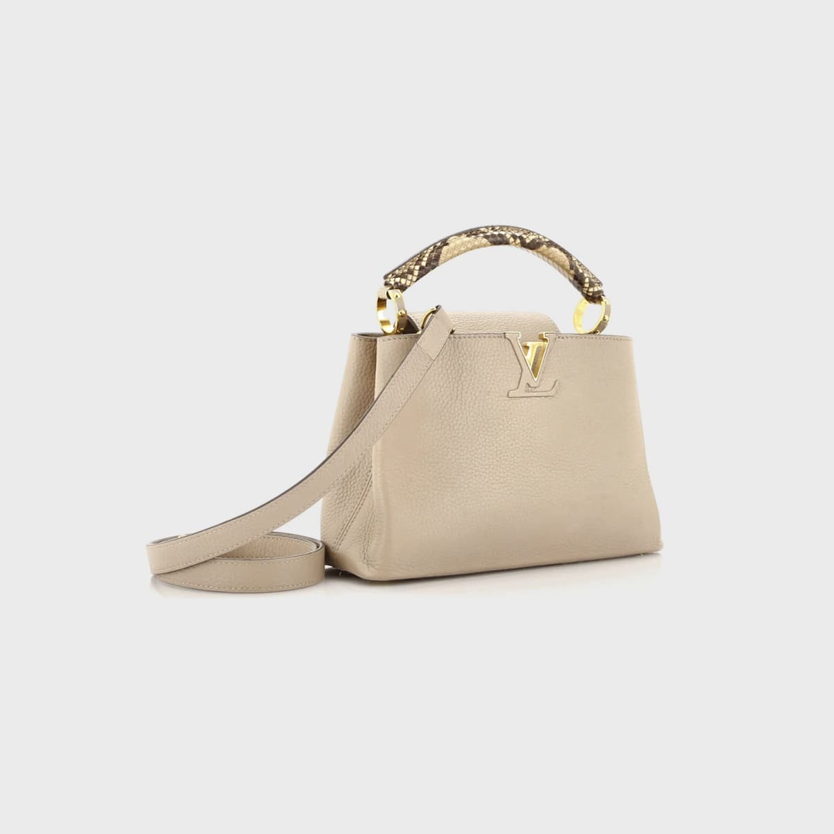 Louis Vuitton Capucines Python BB